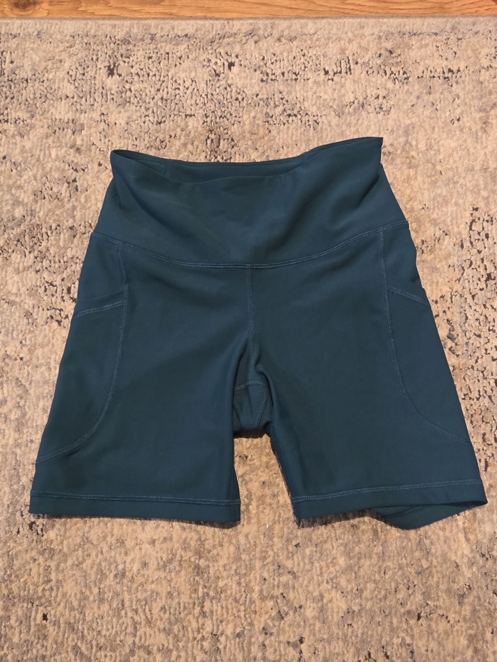 Teal Blue XS Bike Shorts